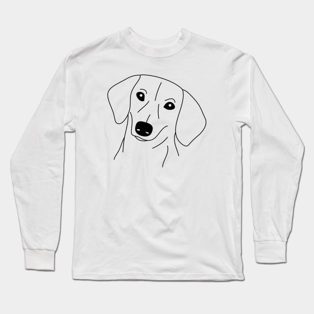 Ino The Dachshund Long Sleeve T-Shirt by inotyler